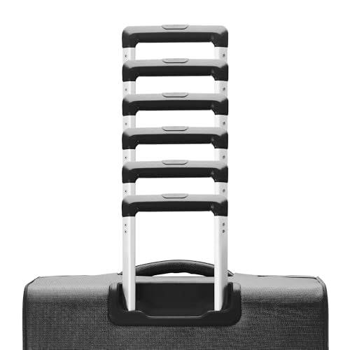 Samsonite UpLIFT Lightweight Large Checked Softside 3-Piece Luggage Set with Spinner Wheels - Expandable - Airline-Approved, Polyester Soft Suitcase for Ultra Light Travel - Black - color: Black, size: 3-Piece Set (CO/MD/LG)