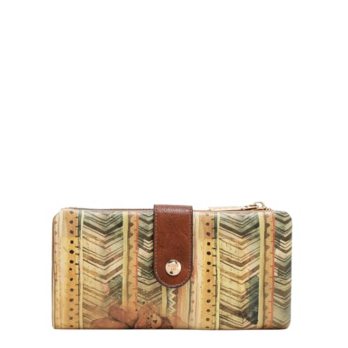Nicole Lee Amanda 2 Piece Bifold Wallet, Vegan Leather, RFID Blocking Technology, Multiple Card Slots, (REFLECTION OF LOVE) - color: REFLECTION OF LOVE