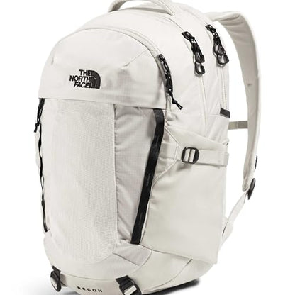 The North Face 여성용 Recon 에브리데이 백팩, 화이트 듄/블랙, OSFA - color: 화이트 듄/Tnf 블랙
