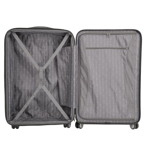 DELSEY PARIS Helium Aero, Set (19/24/28 Inch) Luggage, Brushed Charcoal - color: Brushed Charcoal, size: 3-Piece Set (19/24/28)