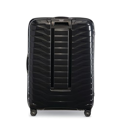 Samsonite Proxis X-Large Hardside Luggage with Dual Spinner Wheels - Innovative Roxkin™ Lightweight Shell With Ultimate Durability- Includes TSA Lock, Ergonomic Telescoping Handle - Black - color: Black, size: X Large Spinner