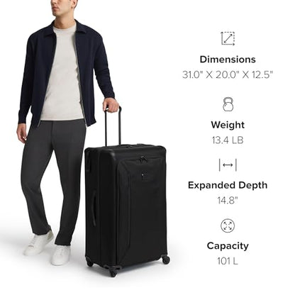 TUMI Aerotour X-Large Front Pocket Expandable Checked, 31", Black - color: Black, size: 31" Extended Trip Expandable Packing Case