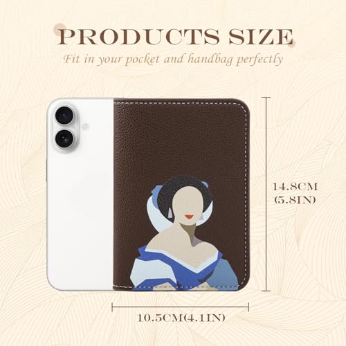 Lychii Passport Holder, RFID Blocking Travel Wallet, Slim Passport Cover - color: Maroon