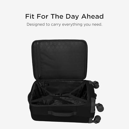 TravisMathew Quad Carry-On Spinner TMB400, Black - color: Black