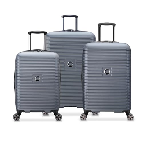 DELSEY PARIS Cruise 3.0, 3-Piece Set (20/24/28 Inch) Luggage, Graphite - color: Graphite, size: 3-Piece Set (20/24/28)