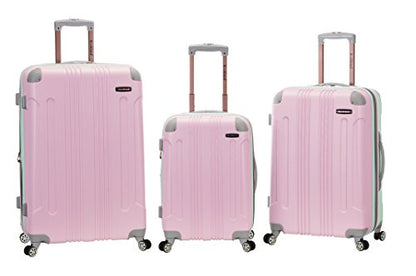 Rockland London Hardside 3 Piece Expandable Spinner Wheel Luggage Set, (20"/24"/28"), Mint - color: Mint, size: 3 Piece (28"/24"/20")