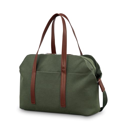 Samsonite Virtuosa Weekender Duffel Overnight Bag with Laptop Computer Sleeve - color: Pine Green