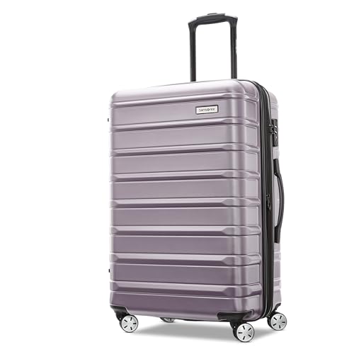 Samsonite Omni 2 Hardside 2 Piece Set - Includes Carry-On & Medium Checked Suitcases - 360° Dual Spinner Wheels - Integrated TSA Lock & Expansion - Amazon Exclusive - ICY LILAC - color: Icy Lilac, size: 2-Piece Set (Carry-on/Medium)