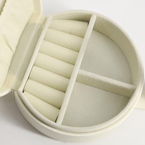 COLLECTIVE HOME Small Travel Jewelry Case for Women, Detachable Handle (m) - color: m