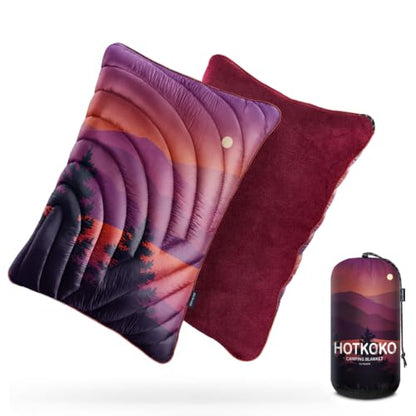 Camping Pillow Compressible Travel Pillow Lightweight Camp Pillow - color: Night, size: Small (11.4''x14.5'')