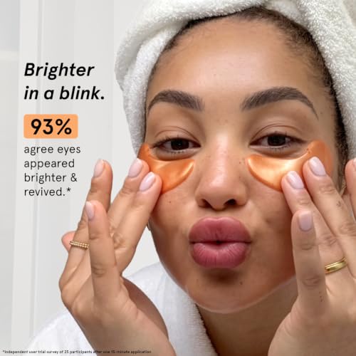 grace & stella New Brightening Eye Patches for Dark Circles (48 Pairs) - size: 48 Count (Pack of 1)