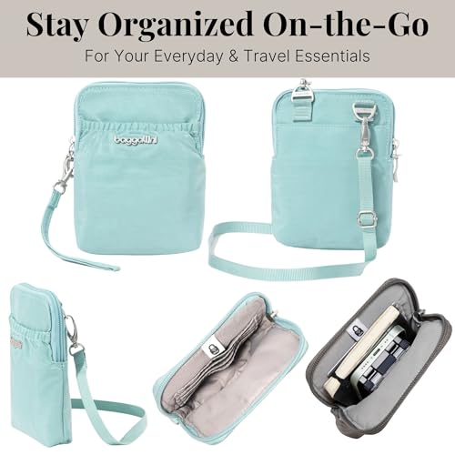 Baggallini RFID Bryant Pouch - color: Seaglass