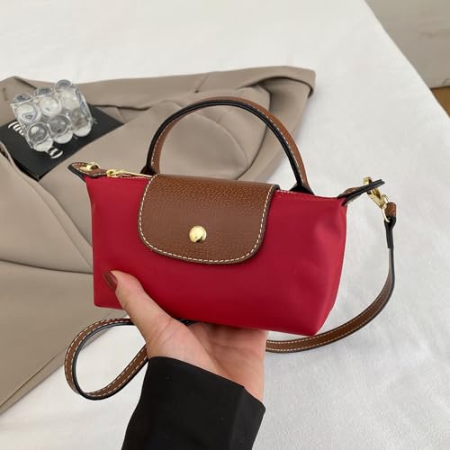Mini Crossbody Bag for Women - Adjustable Strap Shoulder Purse, Small Spacious Tote with Zipper Pockets for Phone Wallet Keys - color: Grey