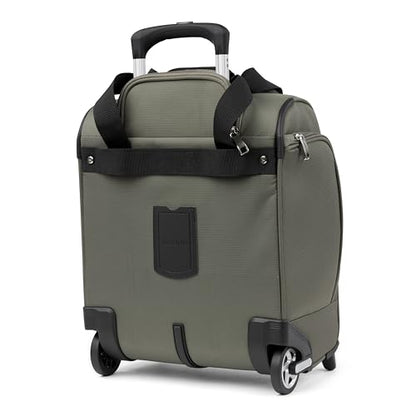 Travelpro Maxlite 5 Softside Carry-On Underseat Luggage, Green, 15-Inch - color: Slate Green