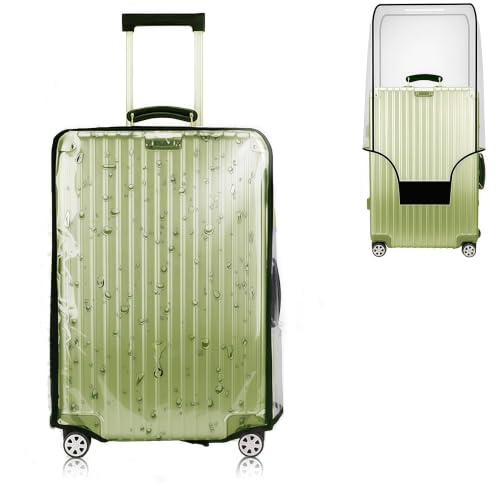 Clear Luggage Cover for Suitcase, 30 Inch Suitcase Cover - color: Transparent, size: XL (30-31 Inch Suitcase)