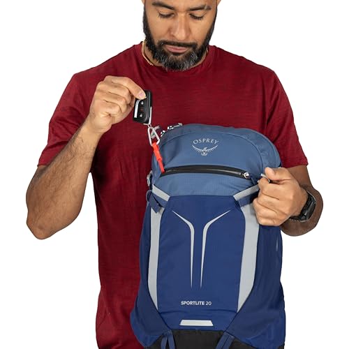 Osprey Sportlite 20L Lightweight Hiking Backpack, Purple OS - color: Graphite Purple, style: 20l