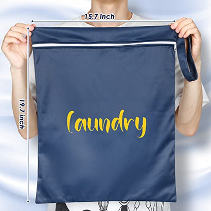 Shappy 2 Pack Wet Dry Bag Travel Laundry Waterproof,Laundry Style - style: Laundry Style