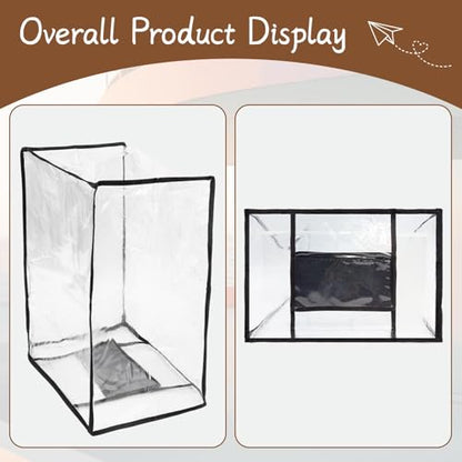 PVC Suitcase Cover Protector,20/22/24/26/28/30 Inch Suitcase Baggage Covers,Transparent Luggage Cover for Wheeled Suitcases (30‘’) - size: 30‘’