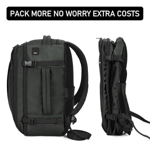 ECOHUB Travel Backpack 18x14x8 Frontier Airlines Personal Item Bag Gray - color: Gray-green, size: 18 inch