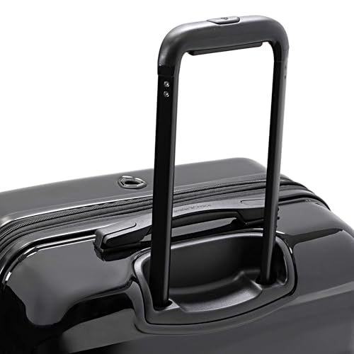 Traveler's Choice Edinburgh II Hardside Spinner Luggage, TSA Lock, Black, 29" Large - color: Black, size: 29" Large