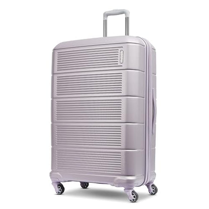 American Tourister Stratum 2.0 Expandable Hardside Luggage with Spinner Wheels, 28" SPINNER, Purple Haze - color: Purple Haze, size: 28-Inch Checked-Large