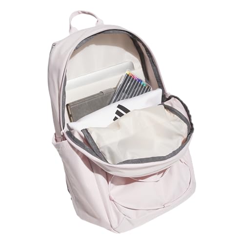 adidas Amplifier School Backpack 27L - color: Distilled Pink/Dual Lilac Purple/Bungee
