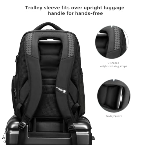 Swissdigital Design Backpack for Men with Apple Find My SD16959508F-01 - color: Black-finder