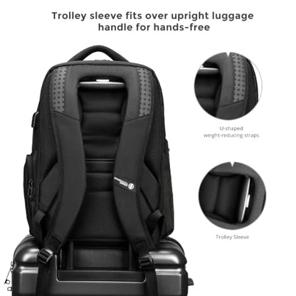 Swissdigital Design Backpack for Men with Apple Find My SD16959508F-01 - color: Black-finder