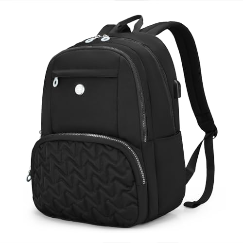 Swissdigital Design Womens Laptop Backpack Commuter Bookbag SD1711-01 - color: Black