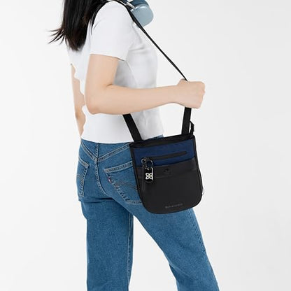 Sherpani Prima, RFID Anti-Theft Crossbody for Women - color: Blue Indigo