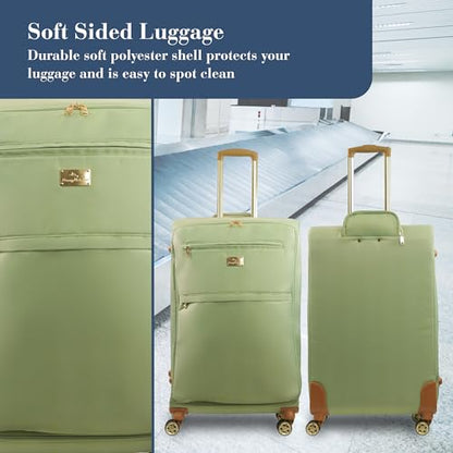 Tommy Bahama 30 Inch Rolling Luggage - color: Sage, size: 30 Inch