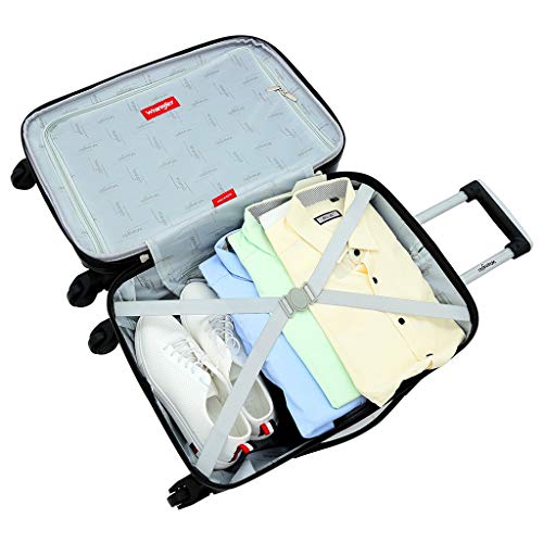 Wrangler Smart Spinner Hardside Luggage, 3 Piece Set, Navy Blue - color: Navy Blue, size: 3 Piece Set