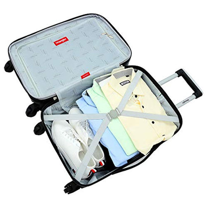 Wrangler Smart Spinner Hardside Luggage, 3 Piece Set, Navy Blue - color: Navy Blue, size: 3 Piece Set