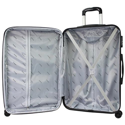 World Traveler Kemyer Quest 29-Inch Hardside Lightweight Expandable Spinner Suitcase Luggage - Navy - color: Navy, size: 29-inch