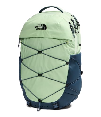 The North Face Women's Borealis Backpack, Calcified Lime/Granite Gy, OS - color: Calcified Lime/Granite Grey