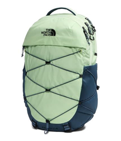 The North Face Women's Borealis Backpack, Calcified Lime/Granite Gy, OS - color: Calcified Lime/Granite Grey