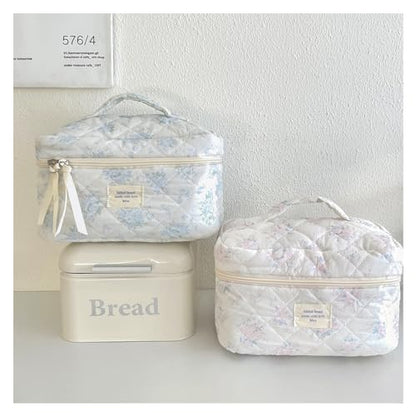 uekeboag Large Travel Quilted Makeup Bag for Women - color: 1Pc 07PinkRose