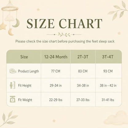 Toddler Sleep Sack with Feet, Long Sleeve, 2-3T, 1-Pack - color: Space, size: 2-3T