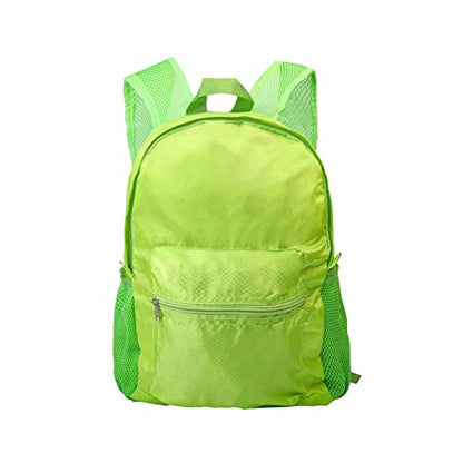 25L Backpack Packable Foldable Ultra Lightweight Water Resistant Durable Camping Travel Hiking Daypack for Men Women (Green) - color: Green