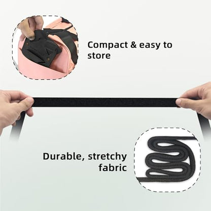 Luggage Straps for Suitcases,Luggage Straps Bag Bungees,Adjustable TSA-Approved – High Elastic Suitcase Belt for Securing Carry-On(1 Pack Black) - color: NS Black