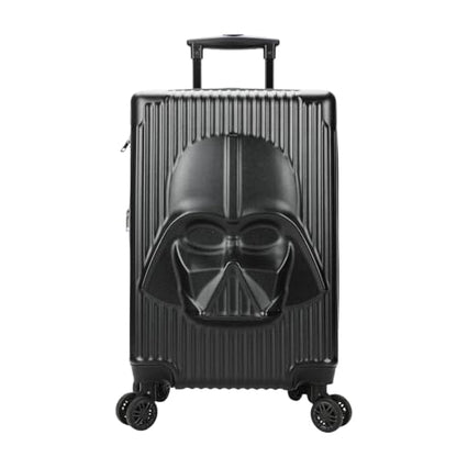 Bioworld Star Wars Darth Vader Black 22" Rolling Luggage - color: Darth Vader Black