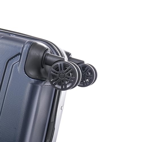 InUSA TREND Luggage with Spinner Wheels | Durable Lightweight Hardshell SuitcaseTravel sets with Handle and Trolley | (20in 24in 28in) 3 Piece Set | Blue - color: Blue, size: 3-Piece Set (Carry-on, Medium, Large)