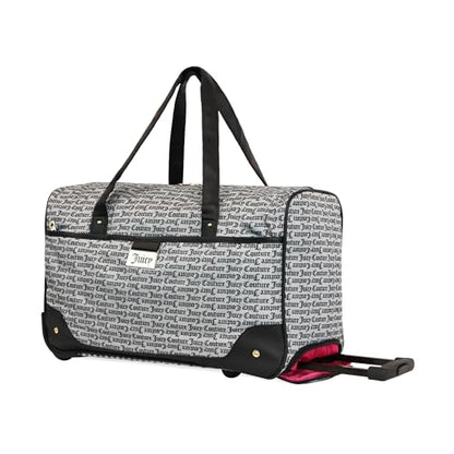 Juicy Couture Sahara 22in Rolling Duffel - color: JC GREY