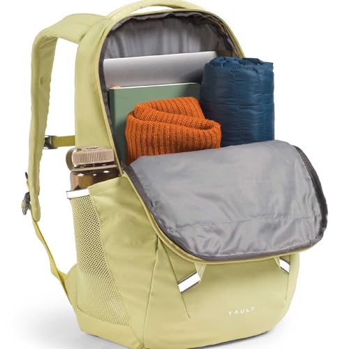 The North Face Women's Vault Everyday Backpack, Pear/Lemon Mist, OSFA - color: Pear/Lemon Mist