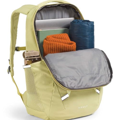 The North Face Women's Vault Everyday Backpack, Pear/Lemon Mist, OSFA - color: Pear/Lemon Mist