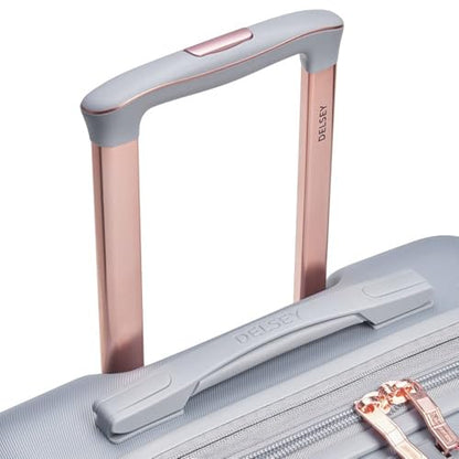 DELSEY PARIS Cruise 3.0, 20 Inch Carry-On Hardside Luggage, Platinum - color: Platinum, size: Carry on 20 Inch