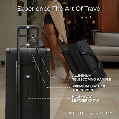 Expandable Cabin Bag - color: Black, style: Medium 2-wheel Duffle