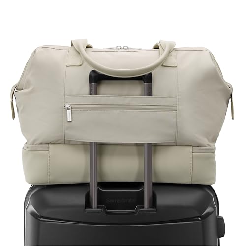Samsonite Better Than Basic Drop Bottom Weekender - color: Limestone Grey