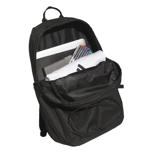 adidas Amplifier School Backpack 27L - color: Black/Gold Metallic/Bungee