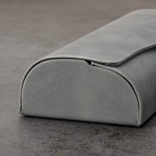 Vemiss Hard Shell Eyeglass Cases, Lightweight Portable Glasses Case for Women Men - color: D2-grey